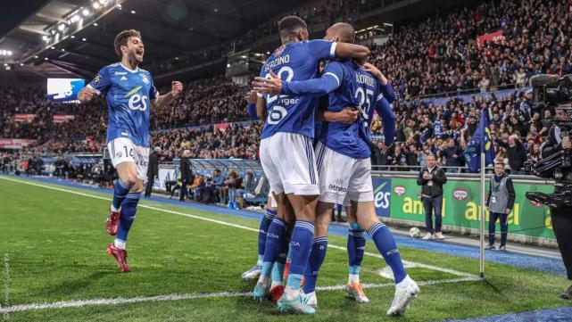  斯特拉斯堡防守反击制胜爆冷击败摩纳哥